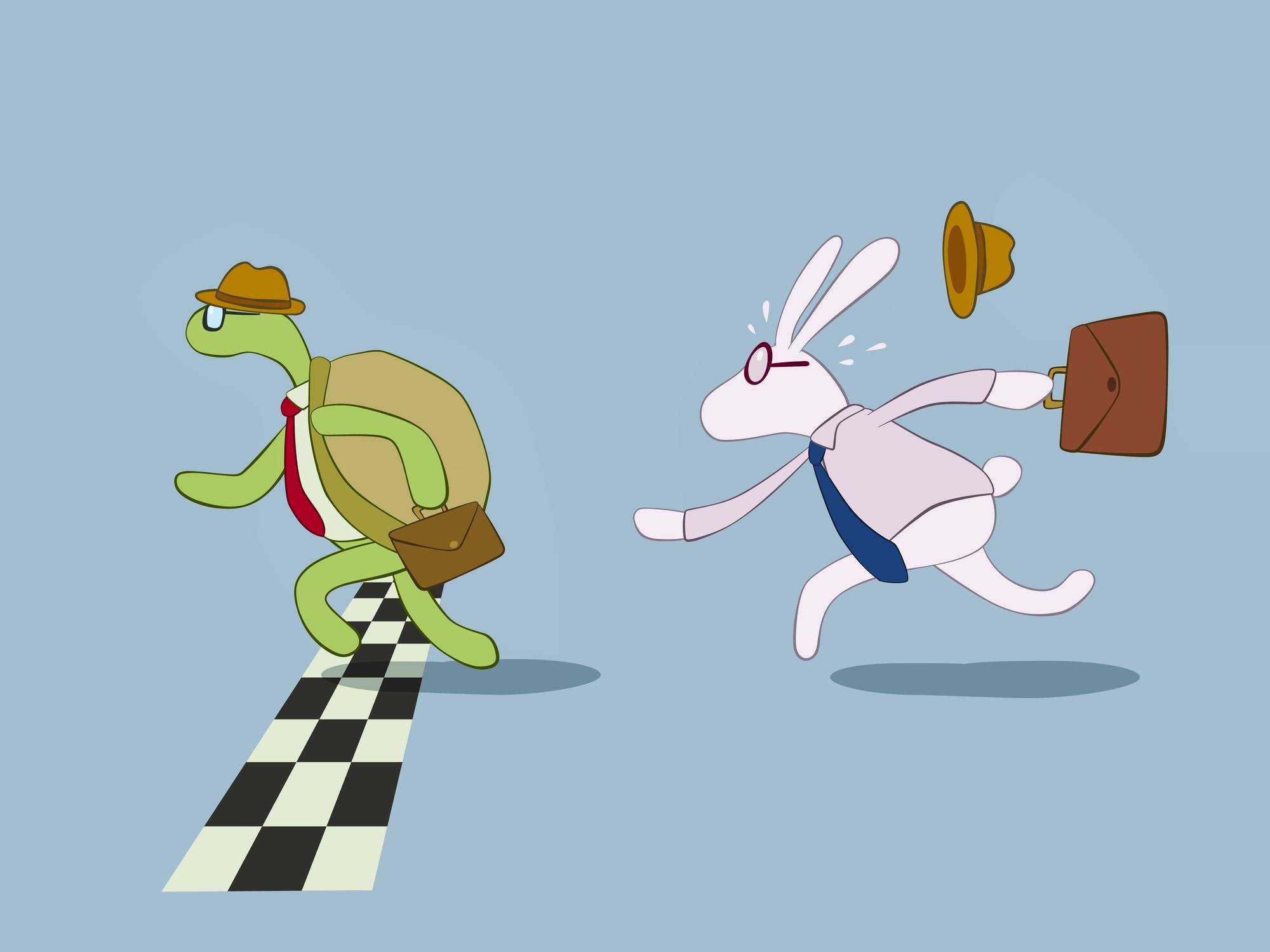 The Tortoise Beats the Hare Again!